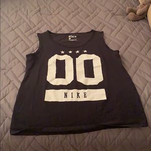 Black Nike tank